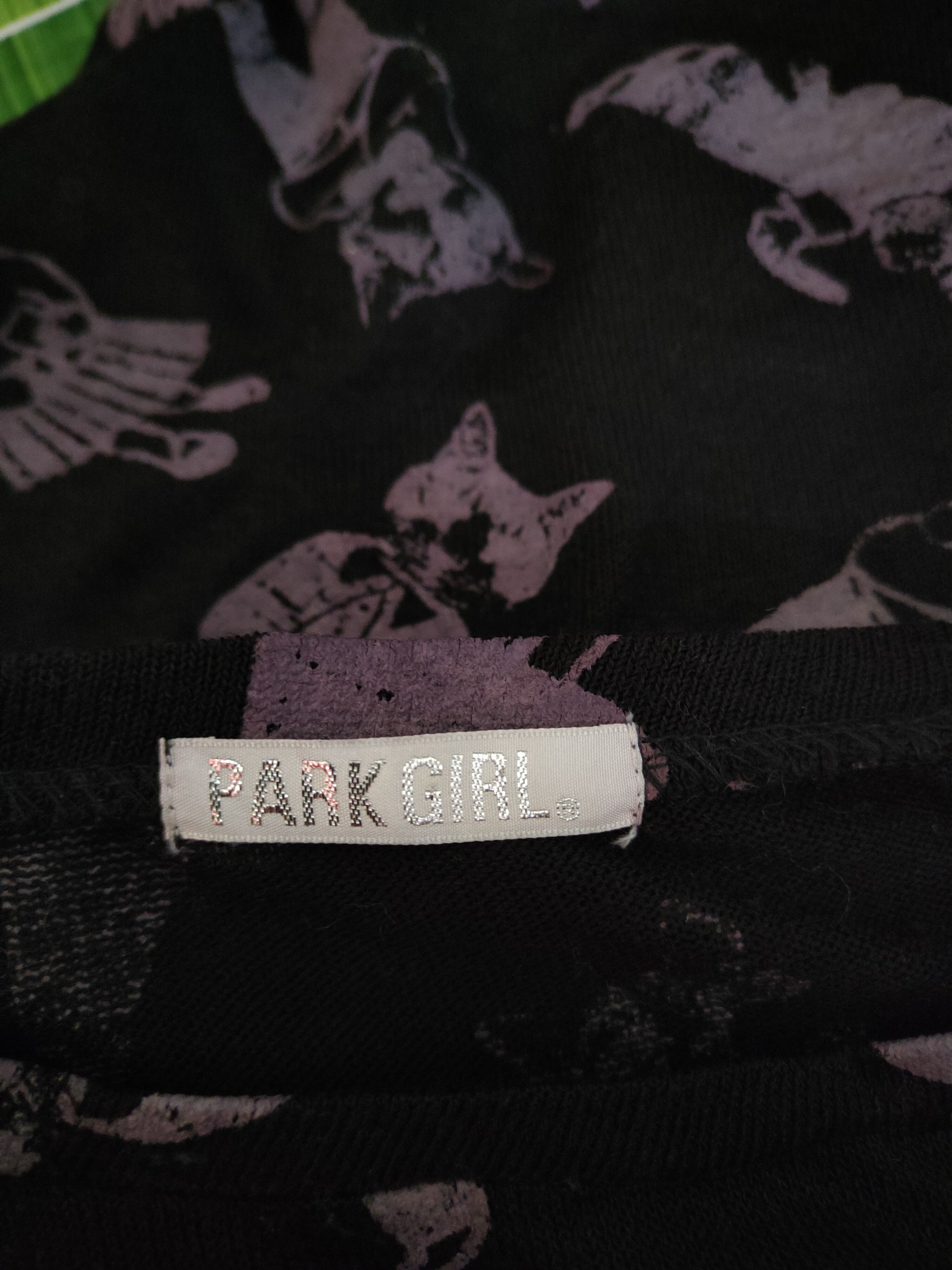 Japanese Brand Park Girl Black/Purple Knitwear Long Sleeve T-Shirts #S1265 Size M / US 6-8 / IT 42-44 - 12 Thumbnail