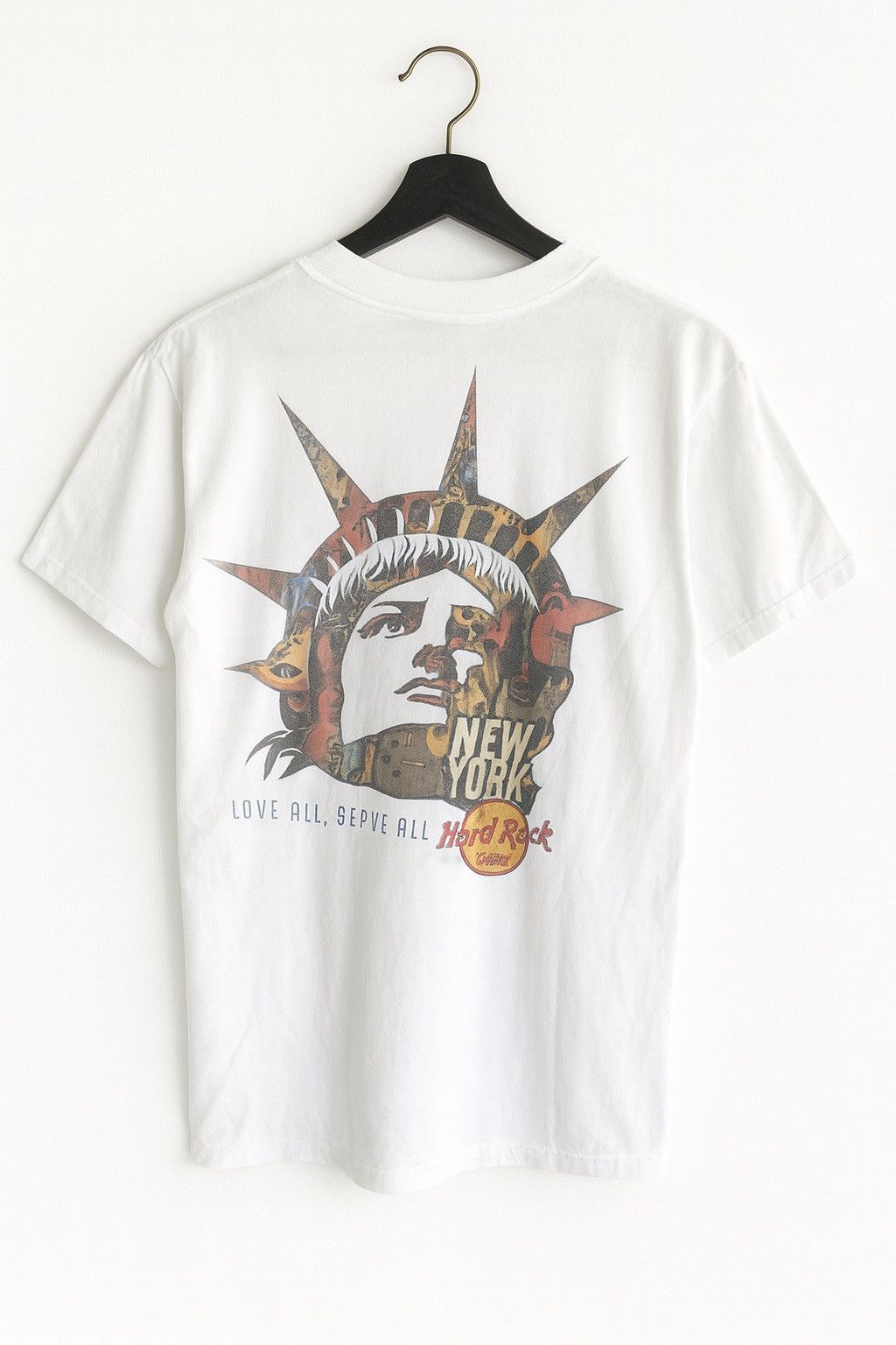 Hard Rock Cafe Vintage Hard Rock Cafe New York Statue of Liberty Graphic Size US S / EU 44-46 / 1 - 1 Thumbnail