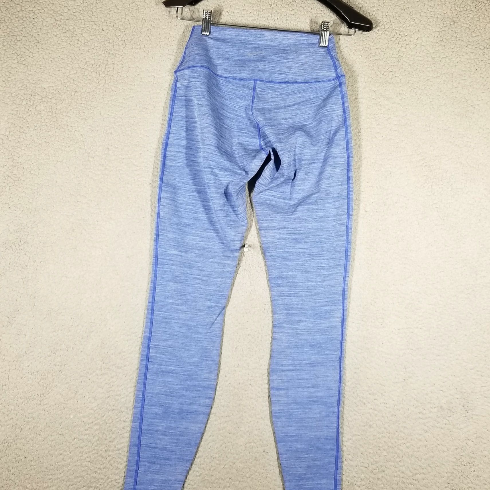 Nike Nike One Dri-FIT Leggings Womens Medium Blue High Rise Full Length Yoga Pants Size 32" / US 10 / IT 46 - 6 Thumbnail