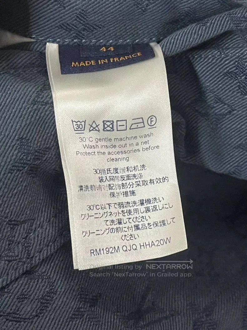 Louis Vuitton Louis Vuitton Blue Denim Jacket. Size US XS / EU 42 / 0 - 7 Thumbnail