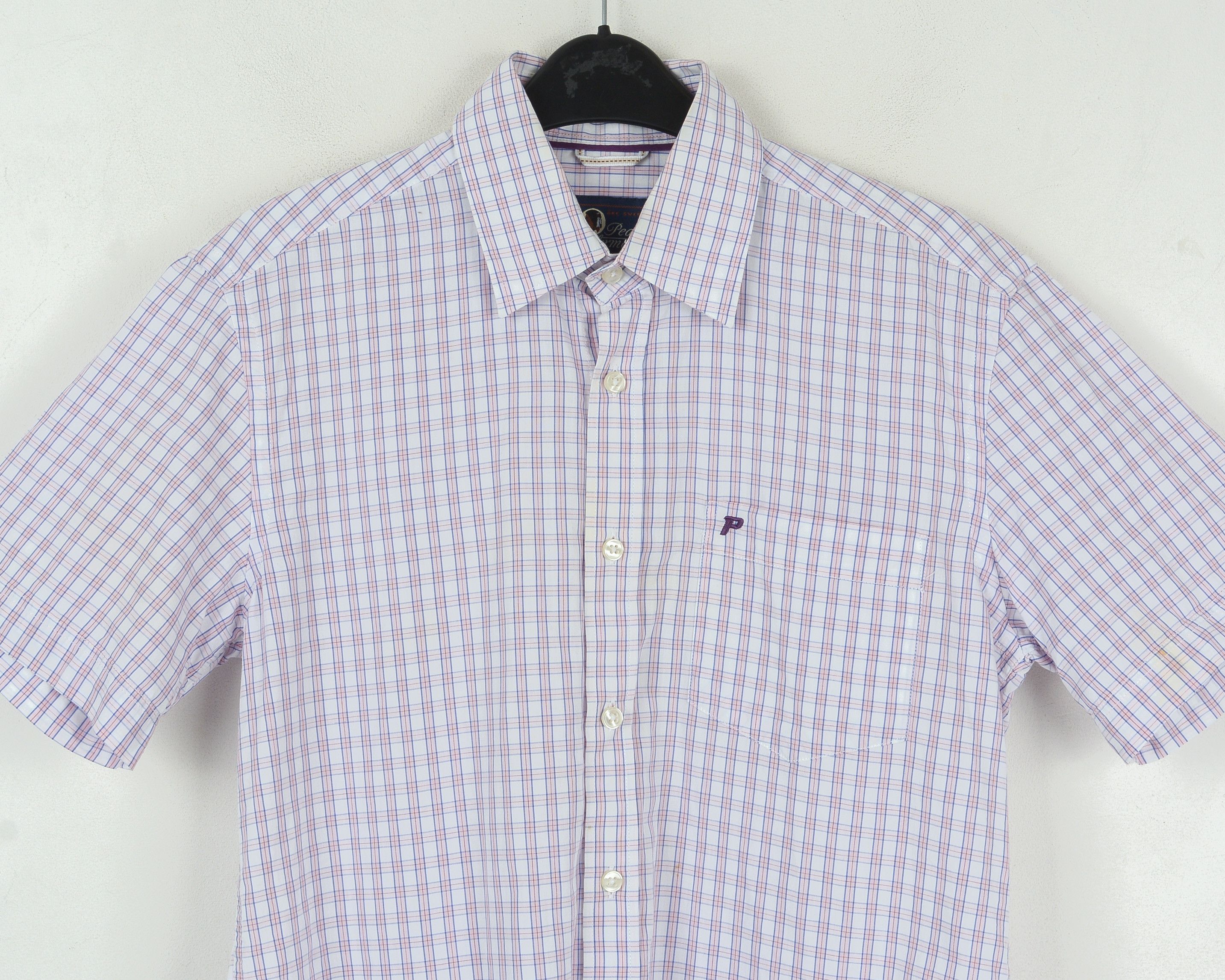 Peak Performance 'Adam' Casual Shirt Checked Tartan Short Sleeved Top Size US S / EU 44-46 / 1 - 2 Thumbnail