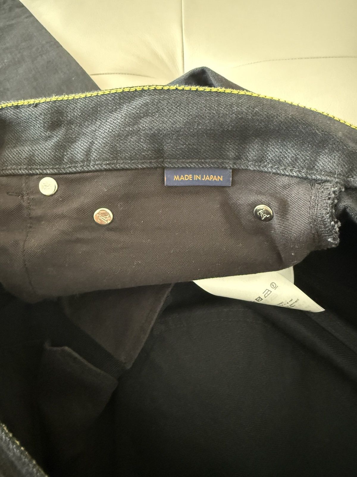 Louis Vuitton Louis Vuitton Japanese Denim Black 2023 Virgil Size US 36 / EU 52 - 12 Thumbnail