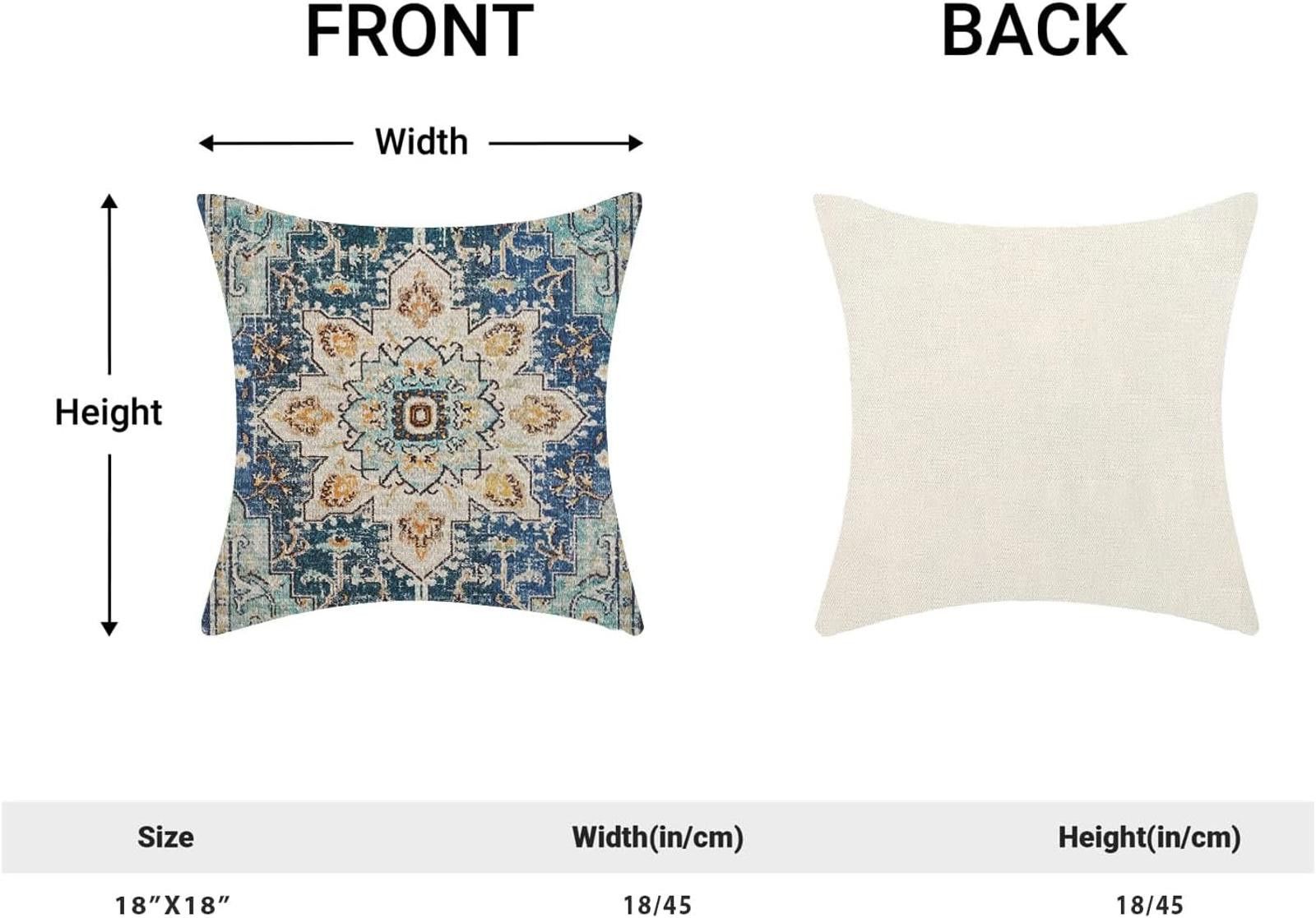 Other Vibrant Boho Chic Decorative Throw Pillows - Set of 2 Size ONE SIZE - 2 Thumbnail