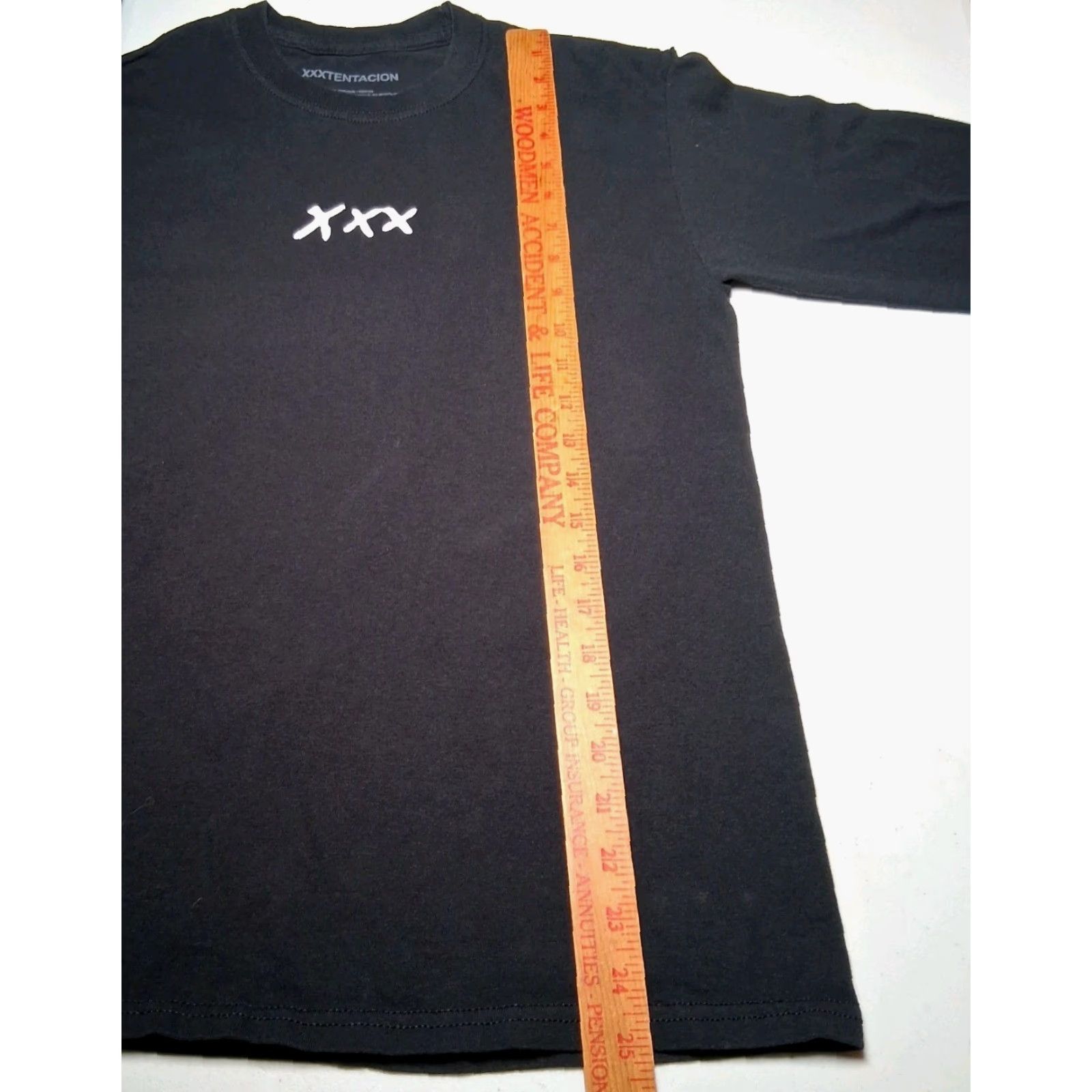 Vintage XXXtentacion Shirt Men S You Are Not Alone Long Sleeve Distressed Black Cotton Knit Bad Vibes Forever Merchandising Band Logo Crew Neck Size US S / EU 44-46 / 1 - 6 Thumbnail