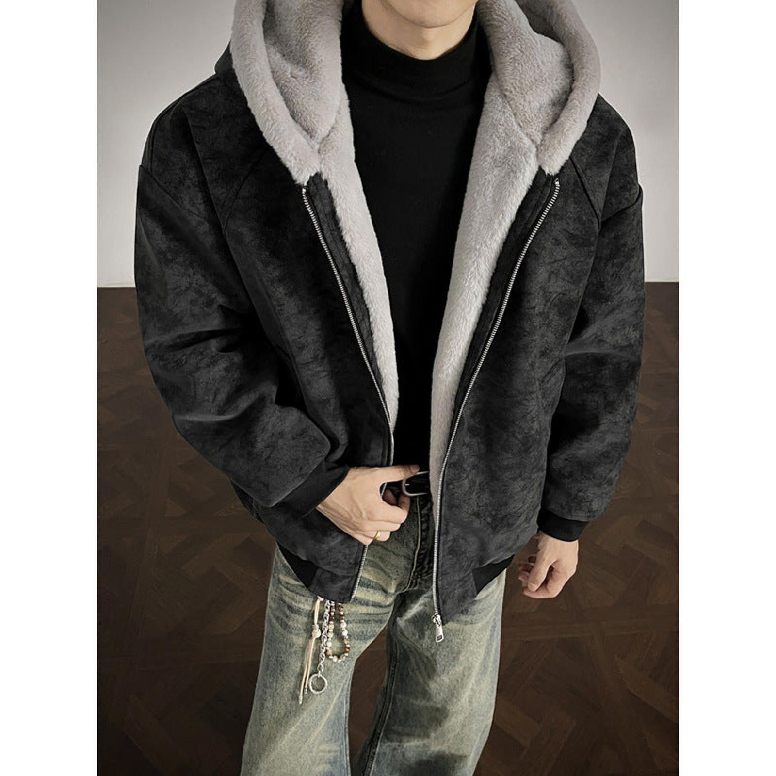 Designer × Streetwear × Vintage 74 is war zip up hooded sweatshirt