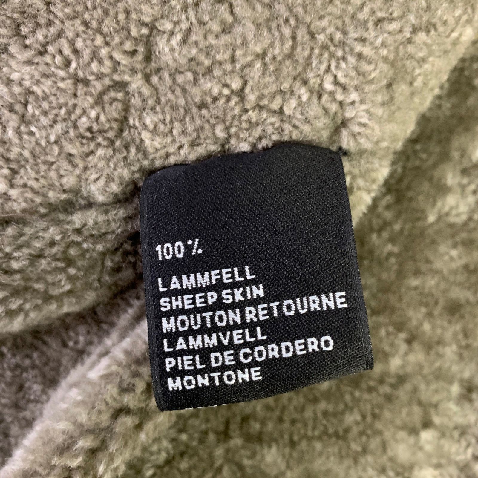 Gerard Darel GERARD DAREL Grey Taupe Sheepskin Shearling Double Zipper Size XS / US 0-2 / IT 36-38 - 7 Thumbnail