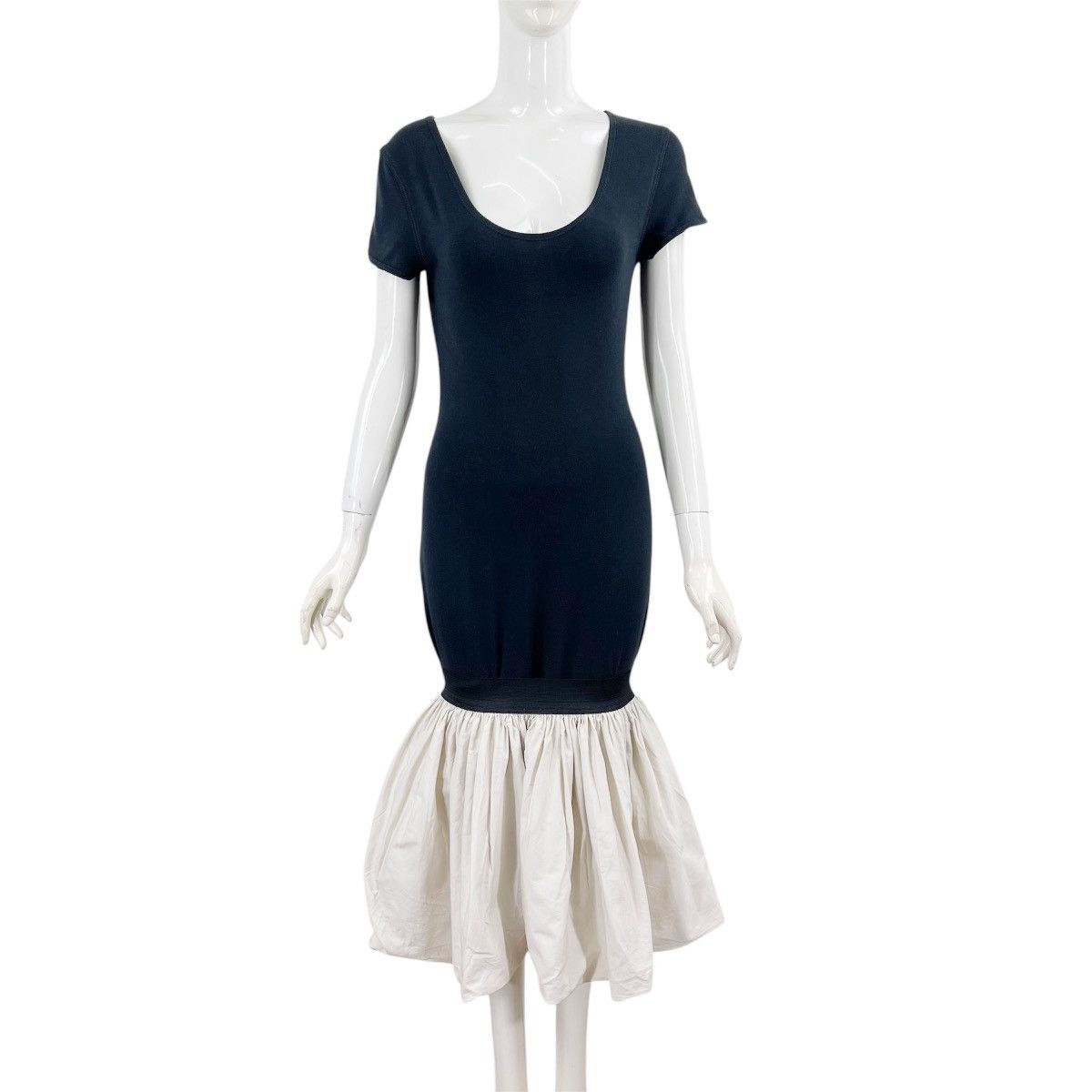 Jean Paul Gaultier S/S 1995 Ruffled Cocktails Dress Size M / US 6-8 / IT 42-44 - 1 Thumbnail