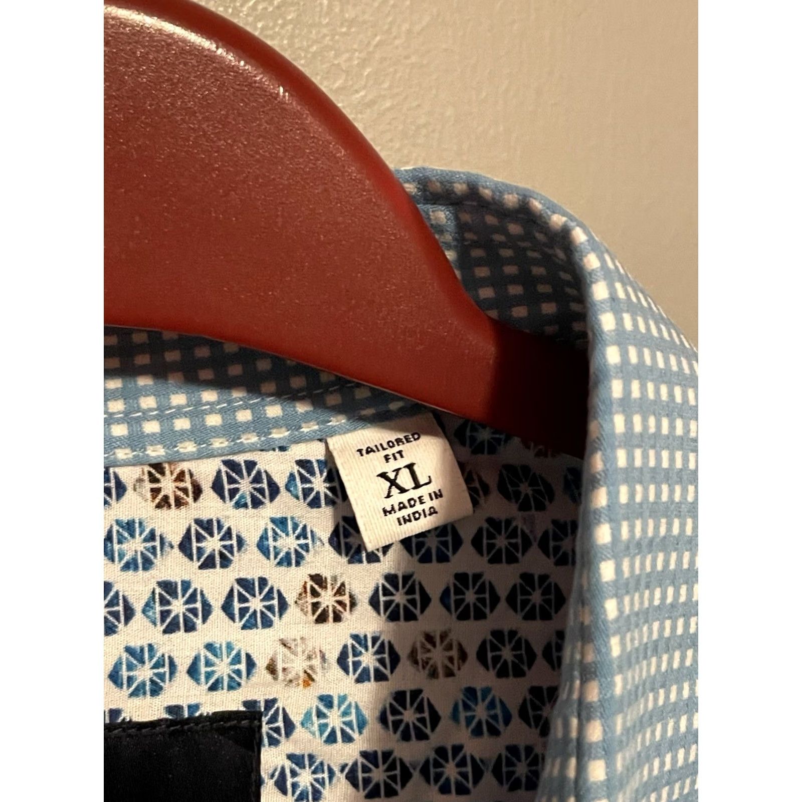 Robert Graham Robert Graham Shirt Mens XL Modern Americana Button Up Blue White Preppy (D359) | Classic Pattern Size US XL / EU 56 / 4 - 3 Thumbnail