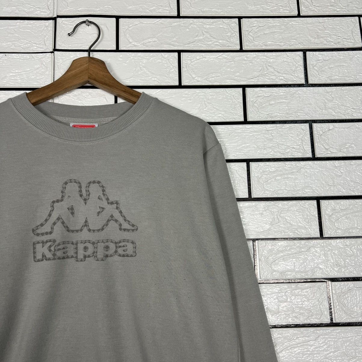 Kappa KAPPA Big Logo Crewneck Sweatshirt #4302-C195 Size US M / EU 48-50 / 2 - 5 Thumbnail