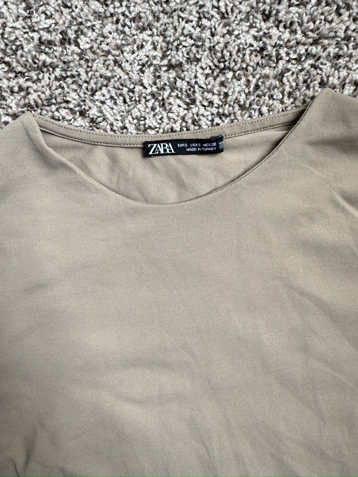 Zara Tan Body Suit Size S / US 4 / IT 40 - 3 Thumbnail