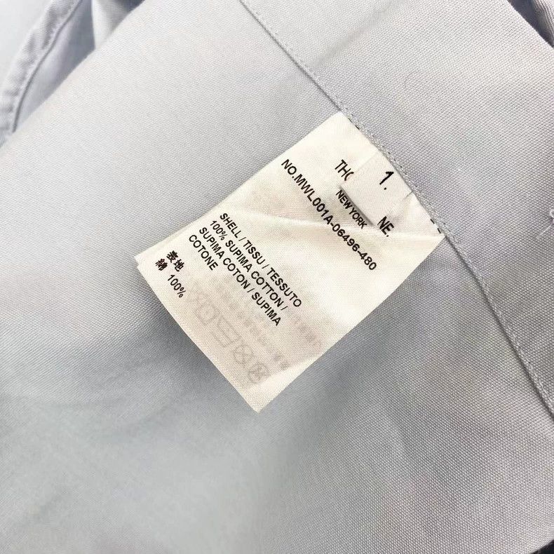 Thom Browne Thom Browne Blue striped armband shirt Size US S / EU 44-46 / 1 - 5 Thumbnail