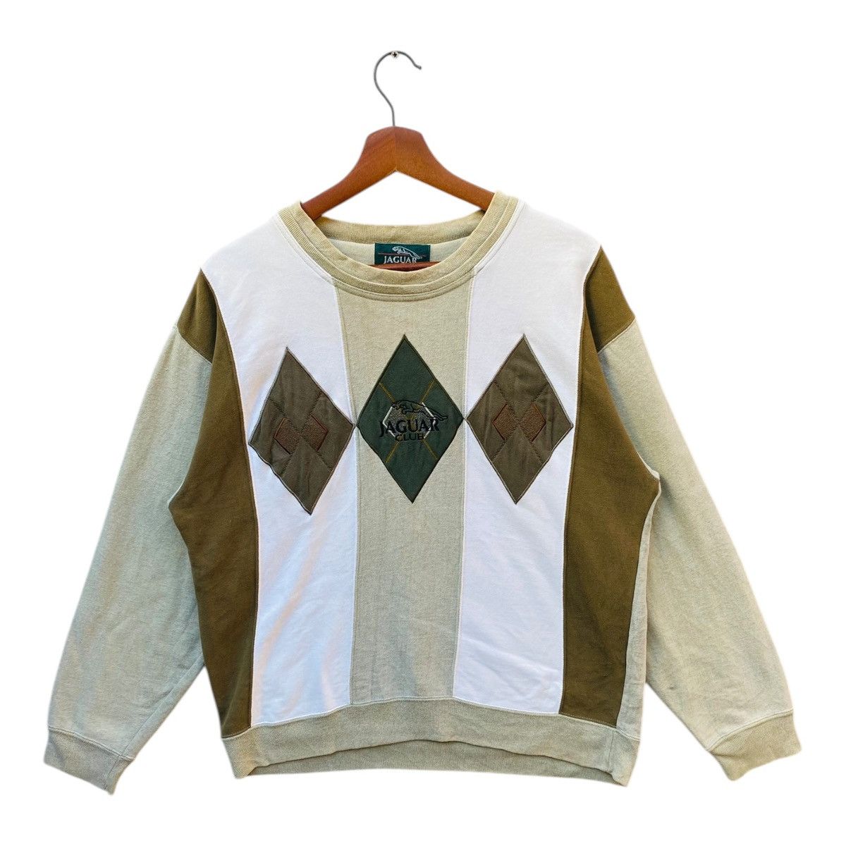 Vintage Vintage Jaguar Club Sweatshirt Pullover Jumper Crewneck Size US M / EU 48-50 / 2 - 1 Thumbnail