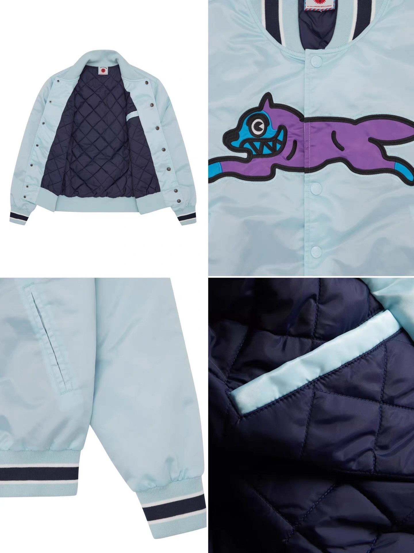Billionaire Boys Club BBC Flying Dog Varsity Jacket Q5 Size US L / EU 52-54 / 3 - 4 Thumbnail