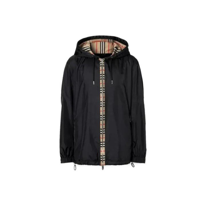 Burberry Burberry Black Zip-up Hooded Jacket Size US L / EU 52-54 / 3 - 1 Thumbnail