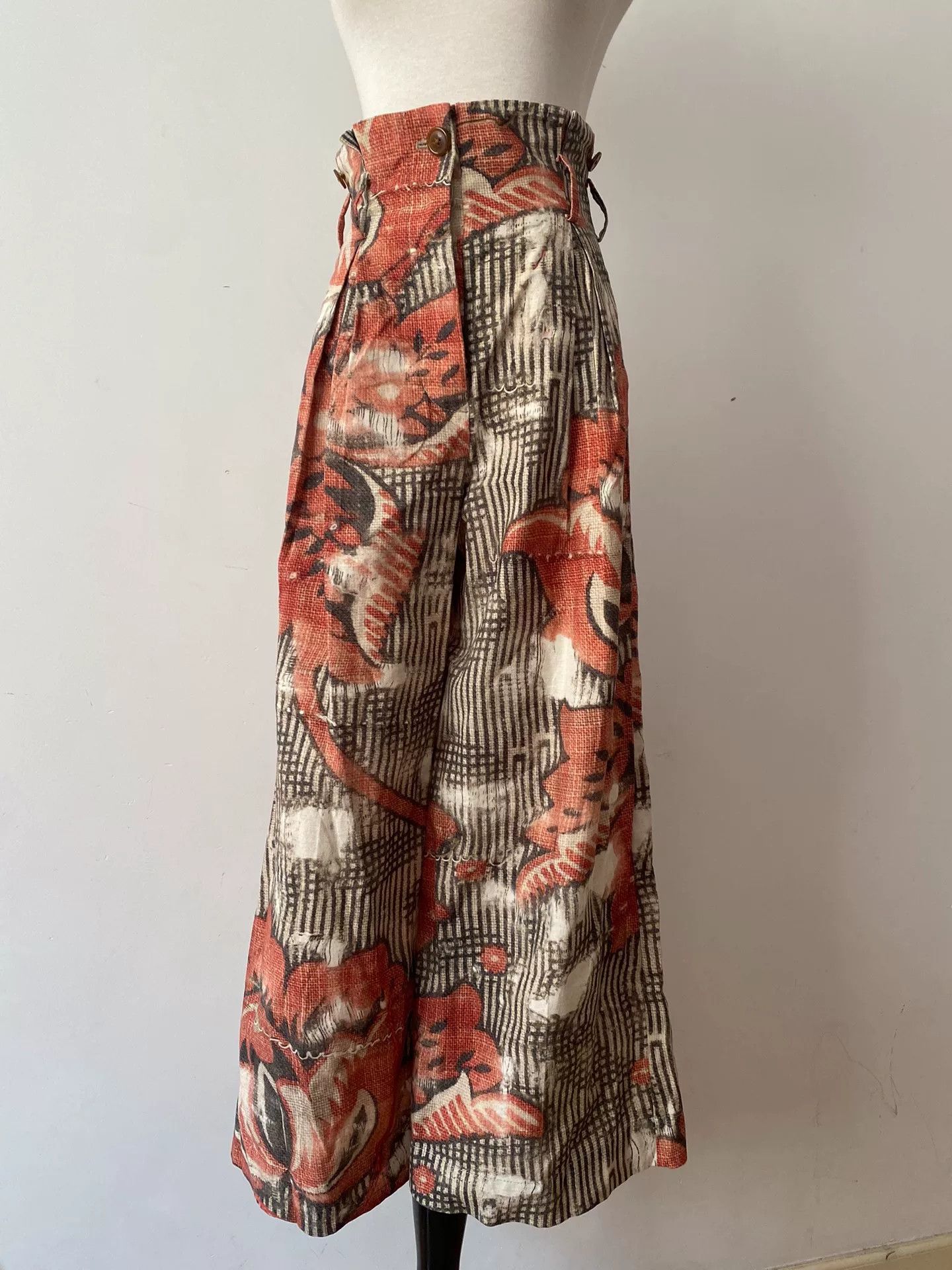 Vivienne Westwood vivienne westwood high-waist wide-leg trousers Size 25" / US 0 / IT 36 - 1 Thumbnail