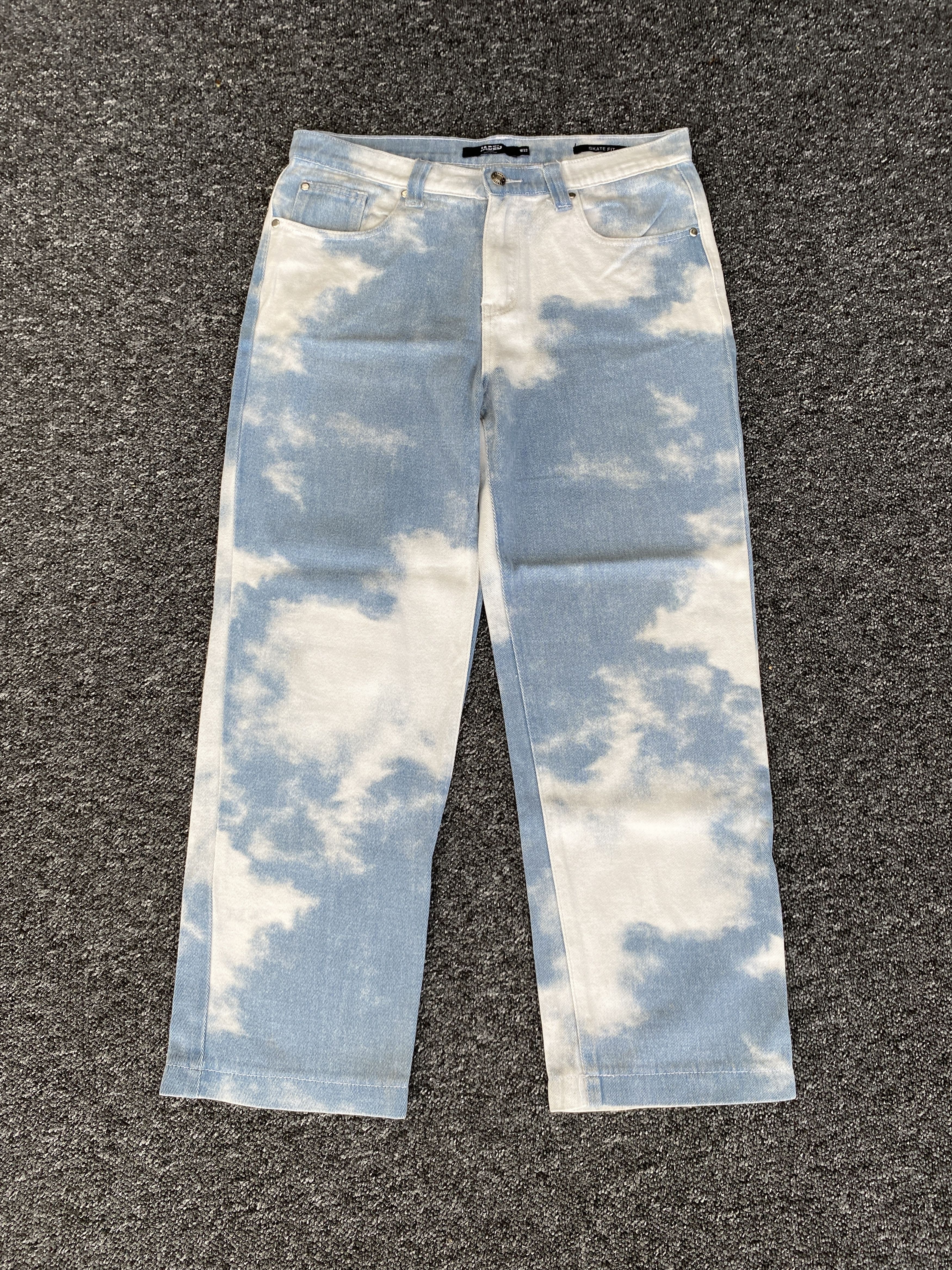 Jaded London pants clouds w 32 skate fit