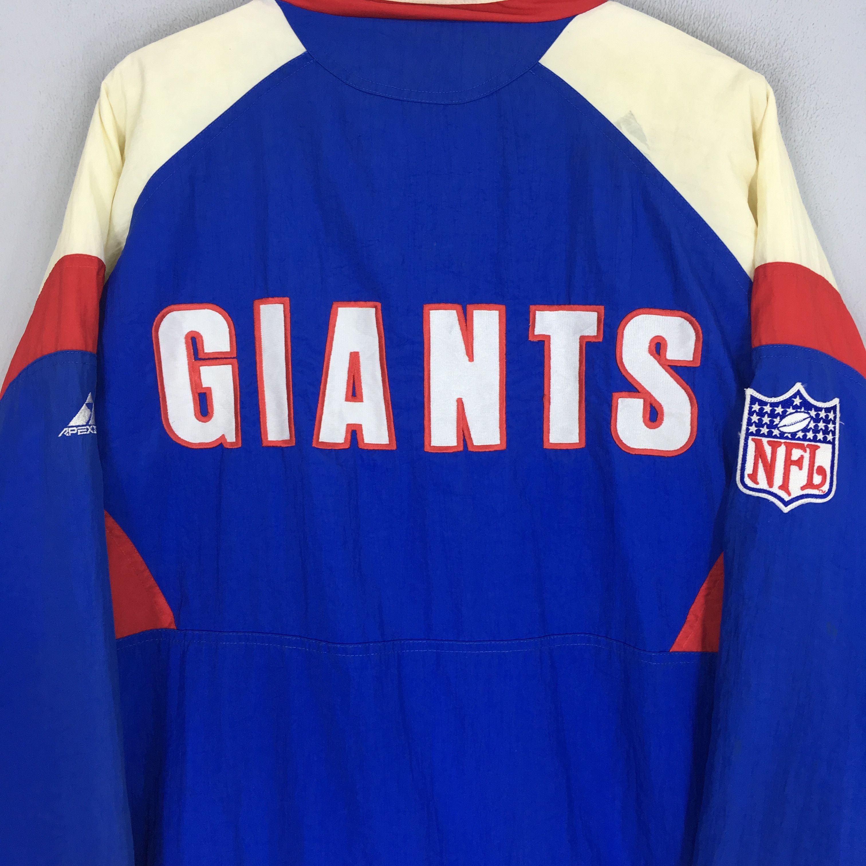 NFL Vintage 90's New York Giants Football Sport Jacket Size US XL / EU 56 / 4 - 8 Thumbnail
