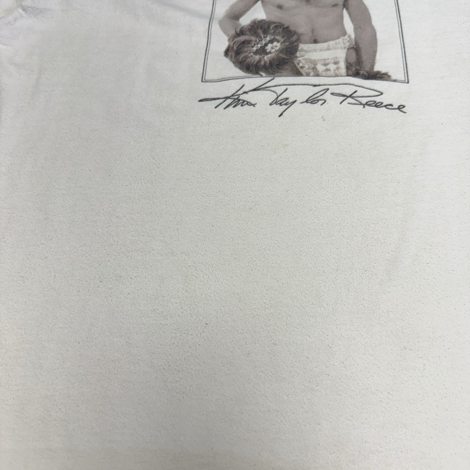 Vintage Vintage Kim Taylor Reese Hawaii T Shirt Cream Mens XL Size US XL / EU 56 / 4 - 8 Thumbnail