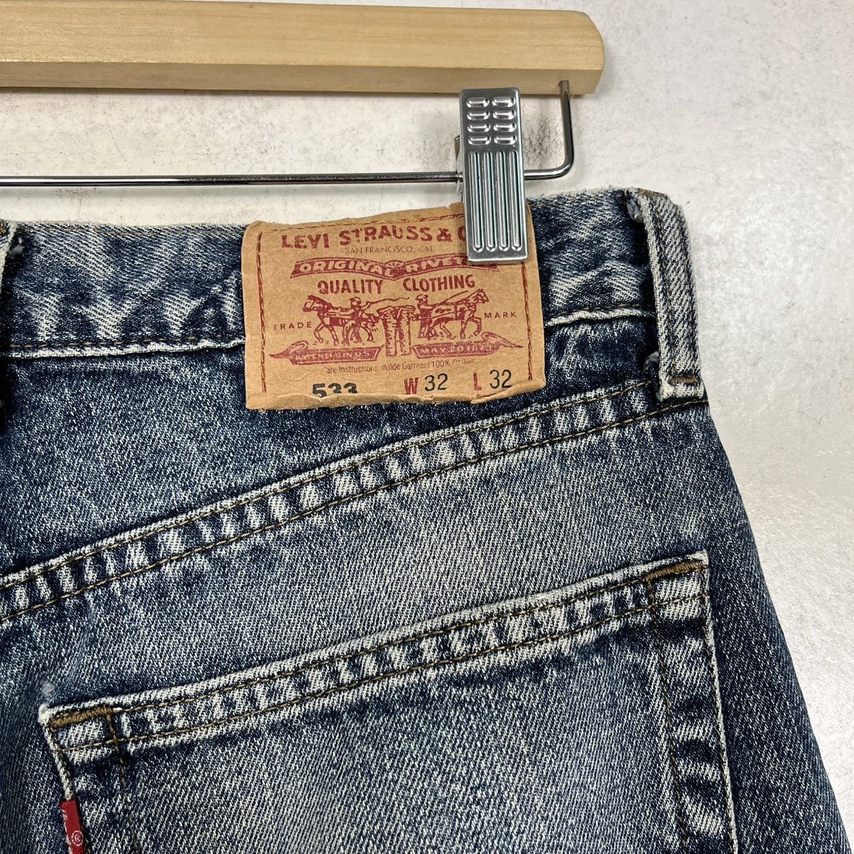 Levi's Vintage Y2k Levis Distressed Denim Jeans Size US 32 / EU 48 - 17 Thumbnail