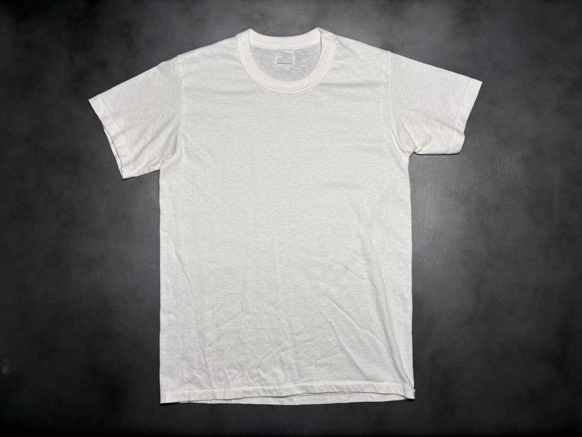 Vintage Vintage Mr. Briefs White T-Shirt 1980s Blanks Tee Canada 70s Size US S / EU 44-46 / 1 - 11 Thumbnail