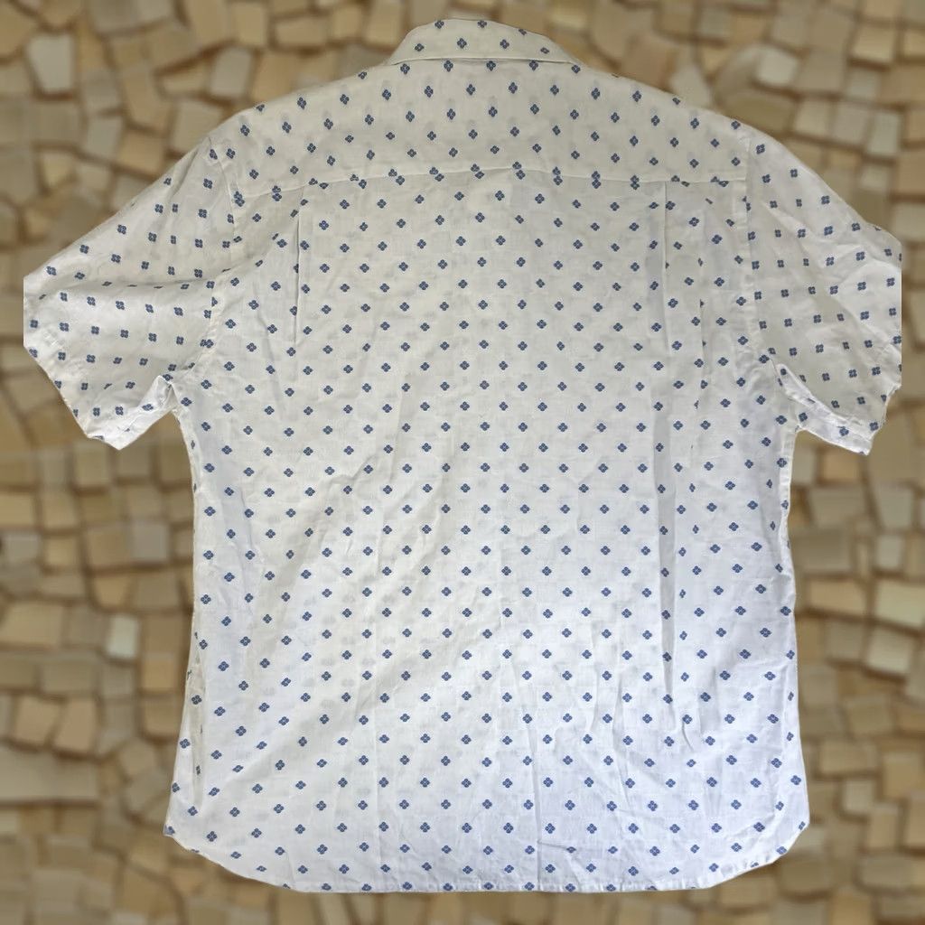Tommy Bahama Tommy Bahama Mens Diamond Dobby Geometric Shirt XL Blue NWT Size US XL / EU 56 / 4 - 1 Thumbnail