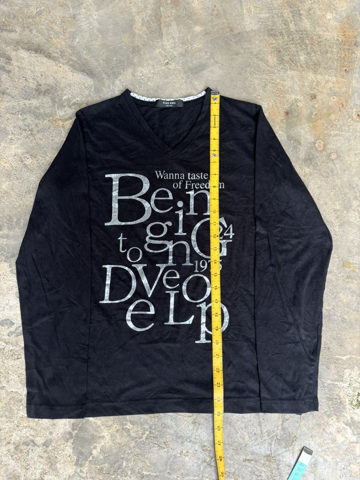 Hysteric Glamour × Japanese Brand Y2k plus One Wanna taste of freedom Longlseeve Size US M / EU 48-50 / 2 - 7 Thumbnail