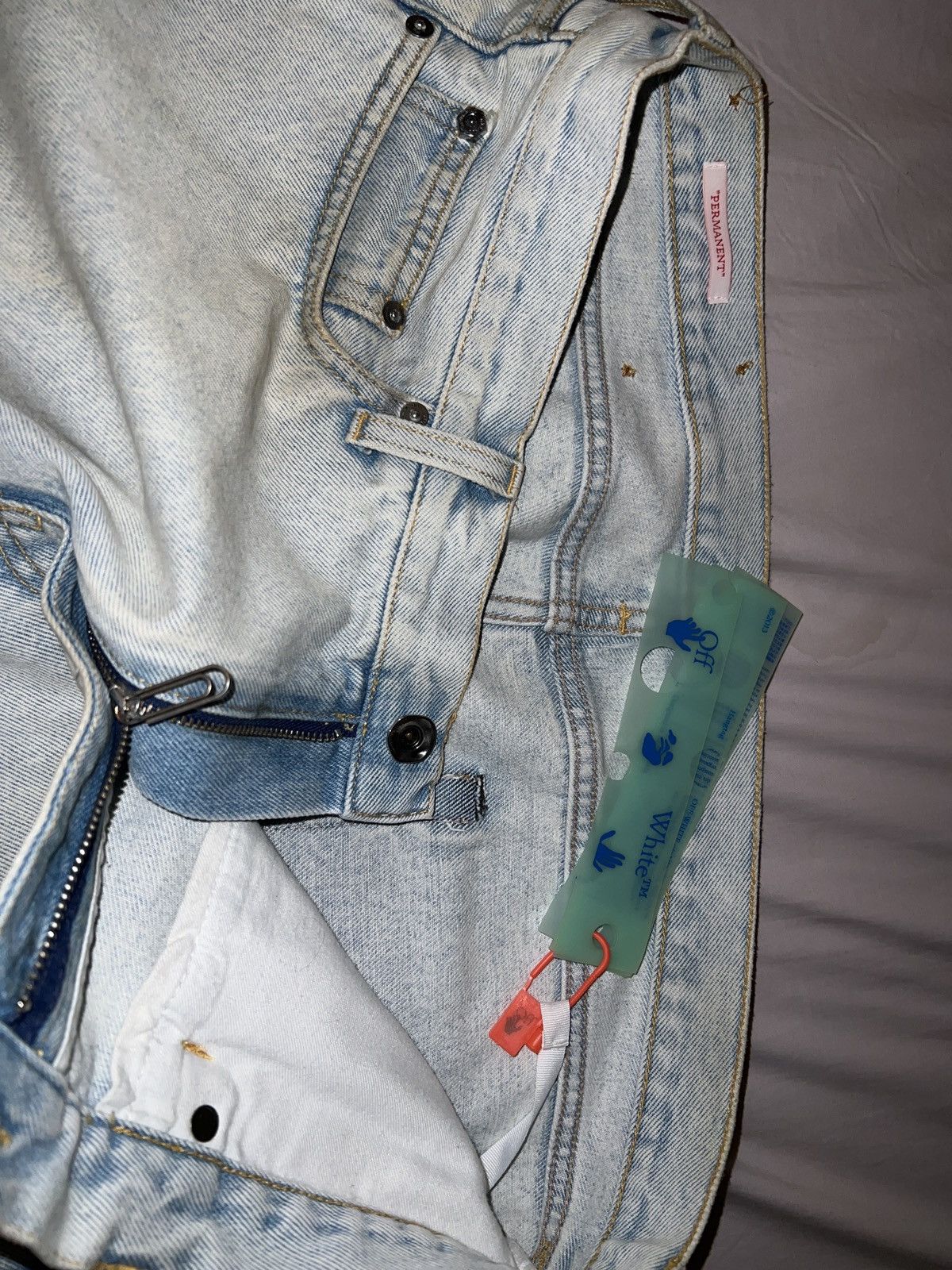 Off-White Off-White Logo Jeans (MSRP $795) Size US 34 / EU 50 - 6 Thumbnail
