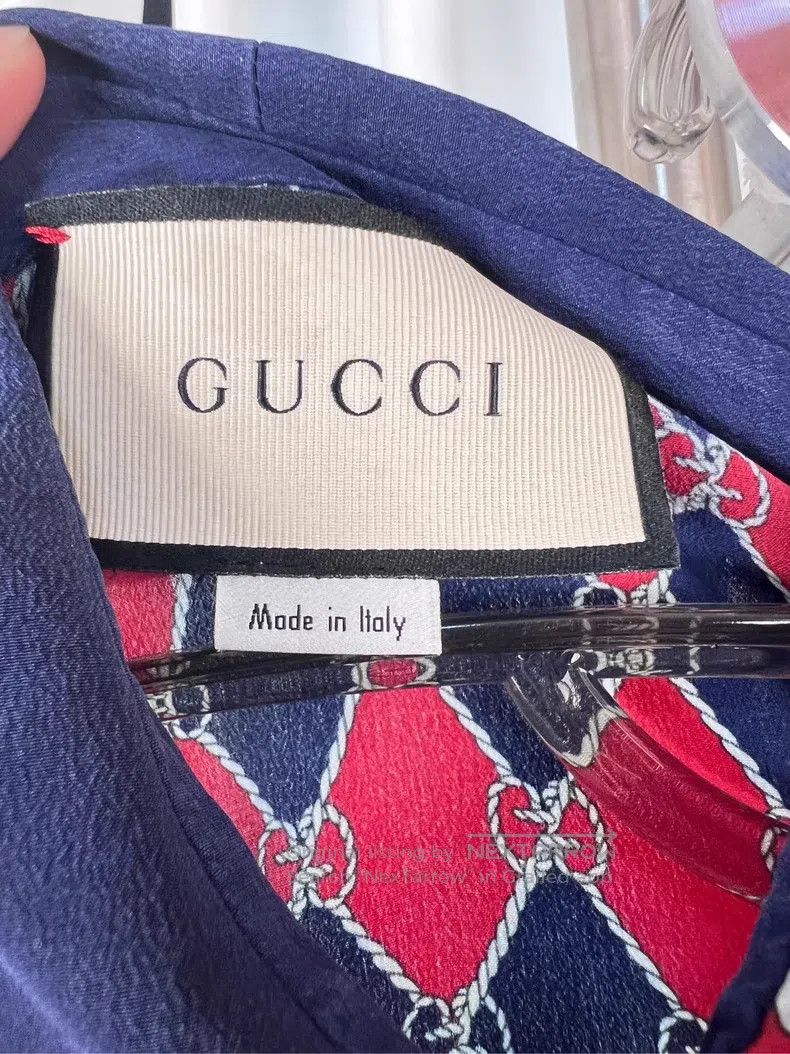 Gucci Gucci GG printed diamond long-sleeved sunscreen shirt Size XS / US 0-2 / IT 36-38 - 3 Thumbnail