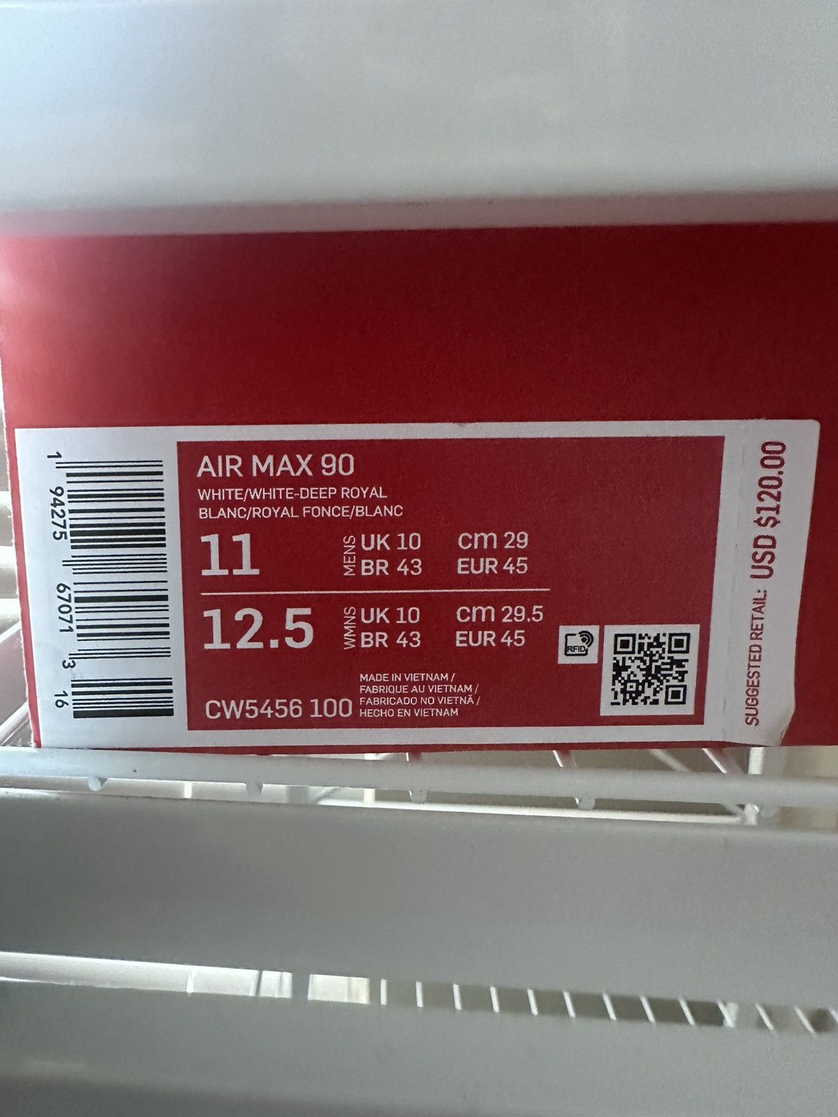 Nike Nike Air Max 90 Size US 11 / EU 44 - 8 Thumbnail