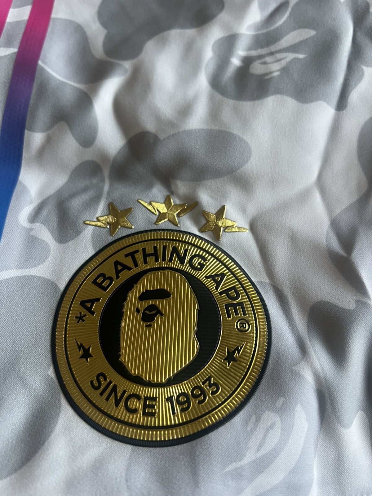 Adidas × Bape Adidas x BAPE Soccer Shorts White Size XS Size US 28 / EU 44 - 2 Thumbnail