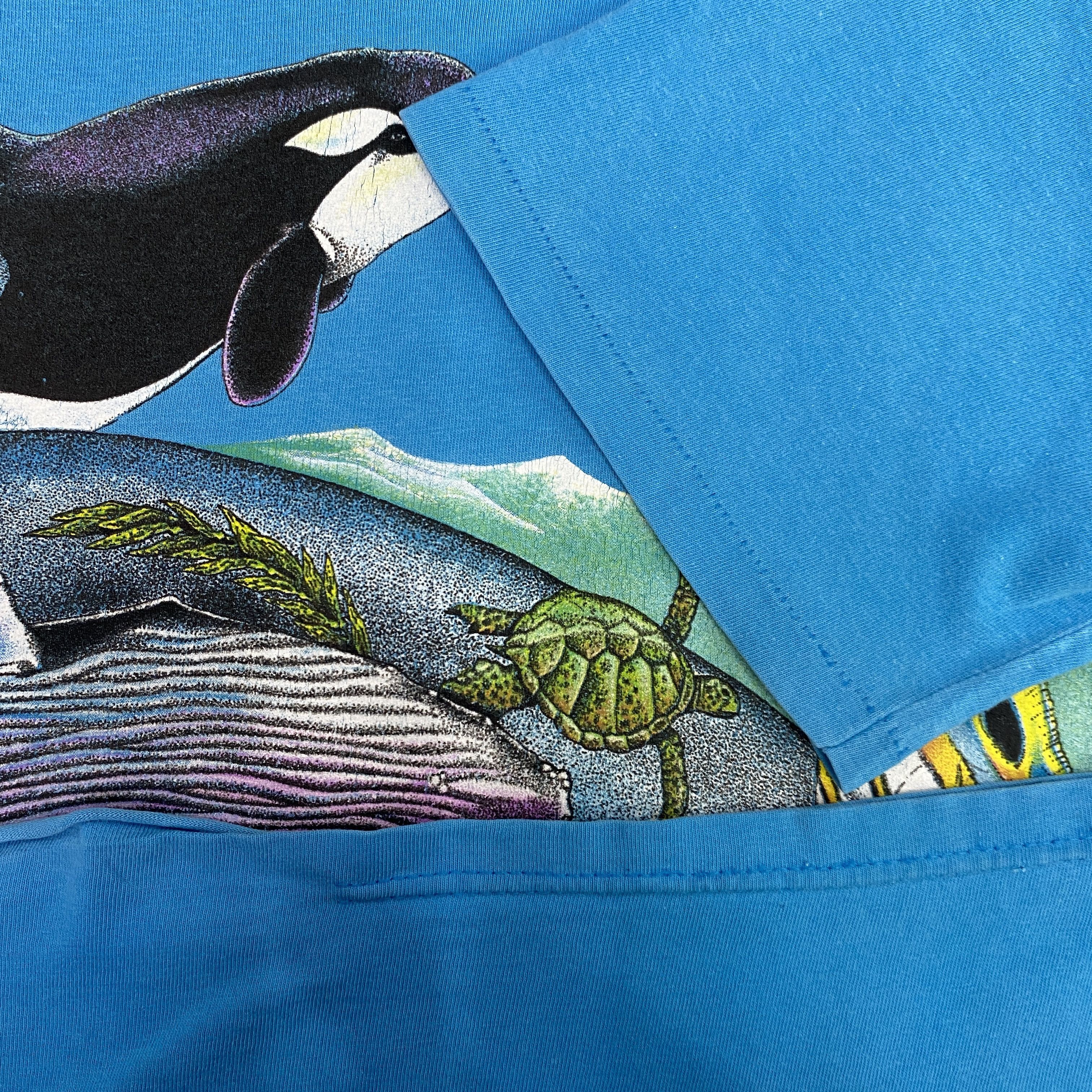 Vintage Vintage Tropical Reef Exotic Ocean Sea Coral TShirt - J014 Size US M / EU 48-50 / 2 - 8 Thumbnail