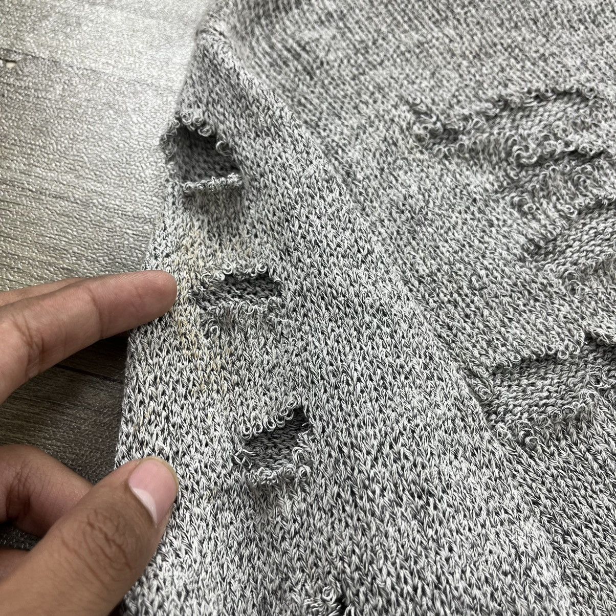 agnes b. Vintage Agnes b. Paris Distressed Knitted Balenciaga Style Size US S / EU 44-46 / 1 - 20 Thumbnail