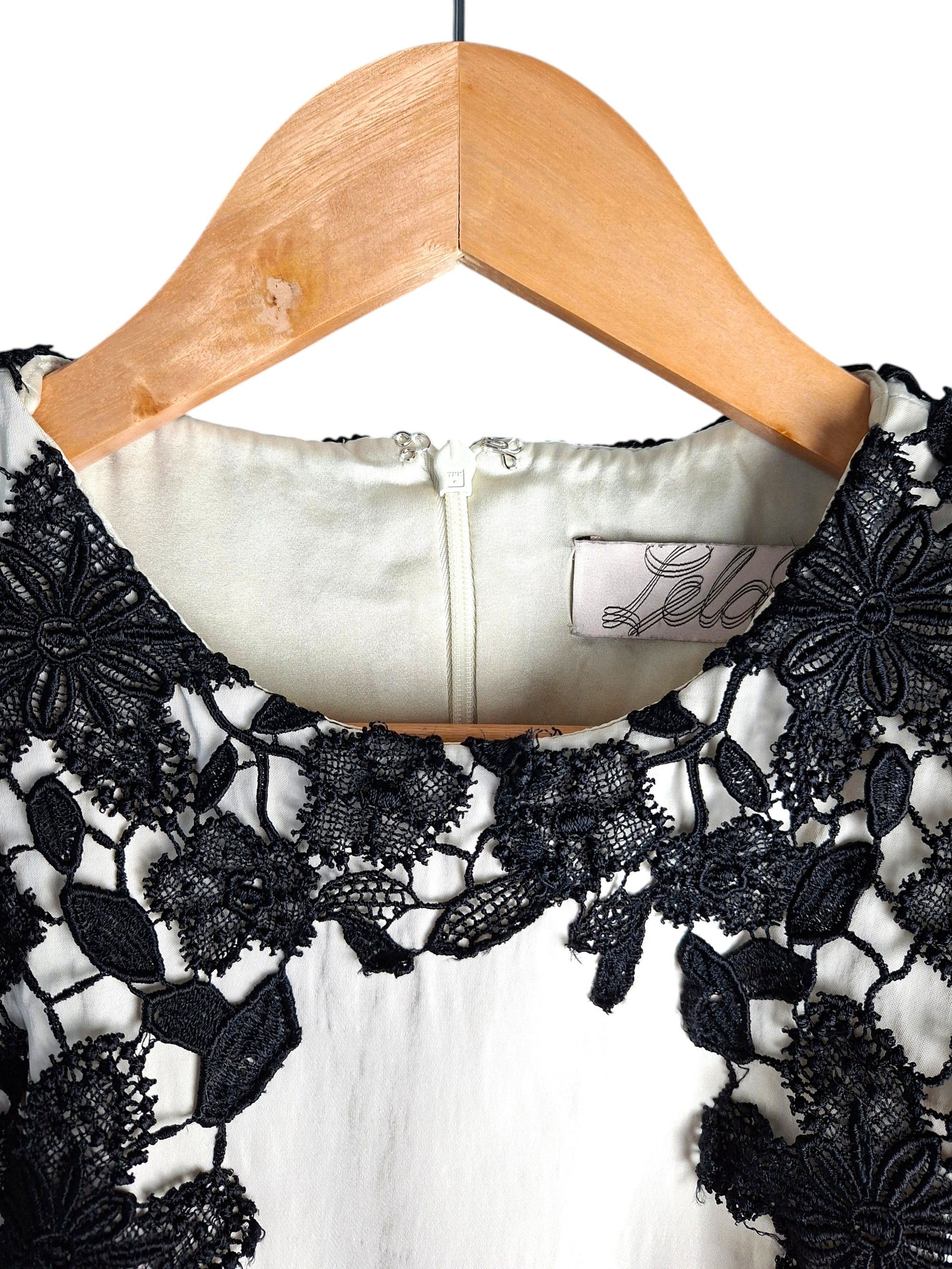 black lace maxi dress casual The Exclusive Black Lace Maxi Dress - US 10 main image 1