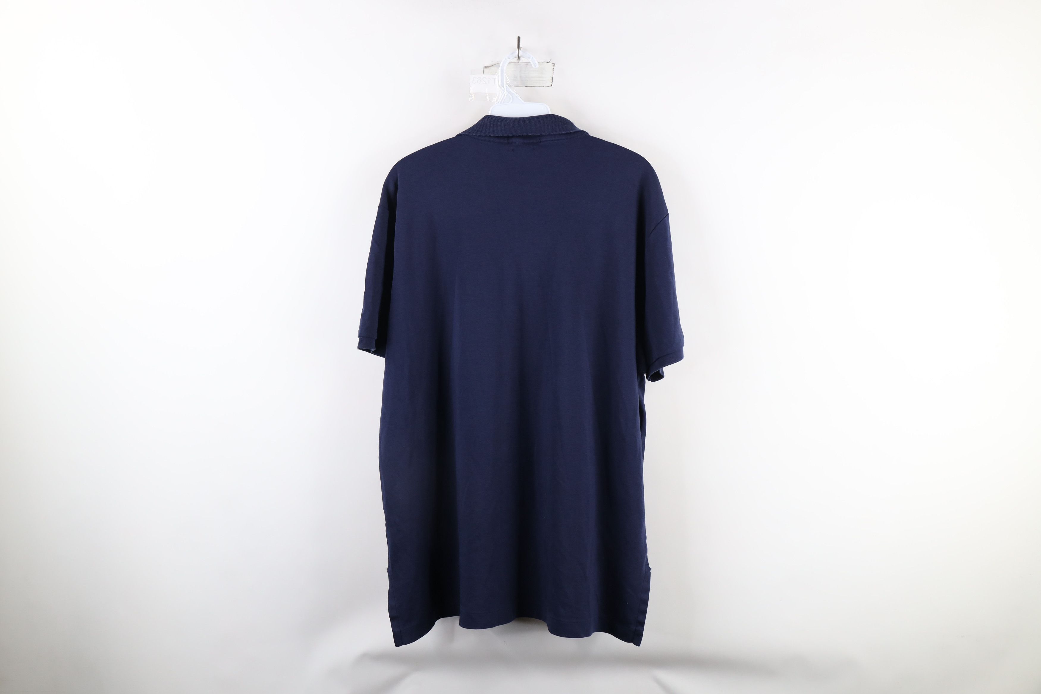 Ralph Lauren × Vintage Ralph Lauren Pima Cotton Soft Touch Collared Polo Shirt Blue Size US XL / EU 56 / 4 - 7 Thumbnail