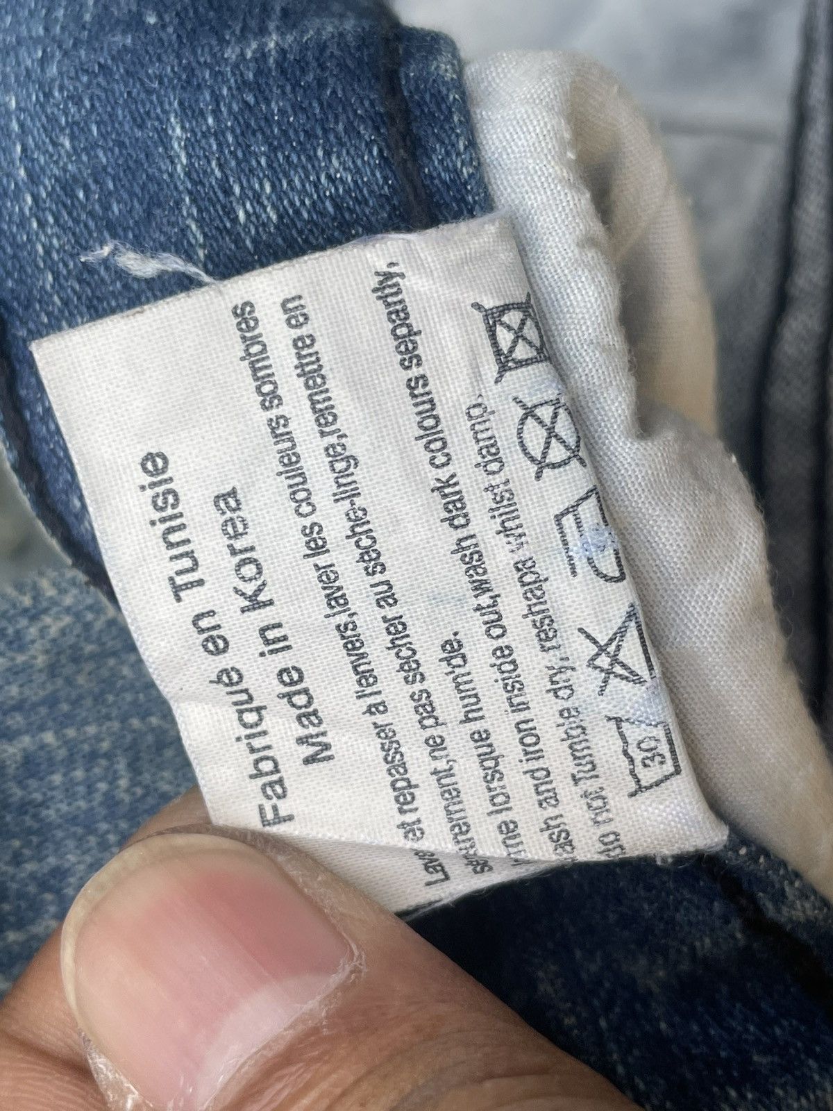 Designer × Hells Bells Hells Bells Distresed Denim Size US 32 / EU 48 - 16 Thumbnail