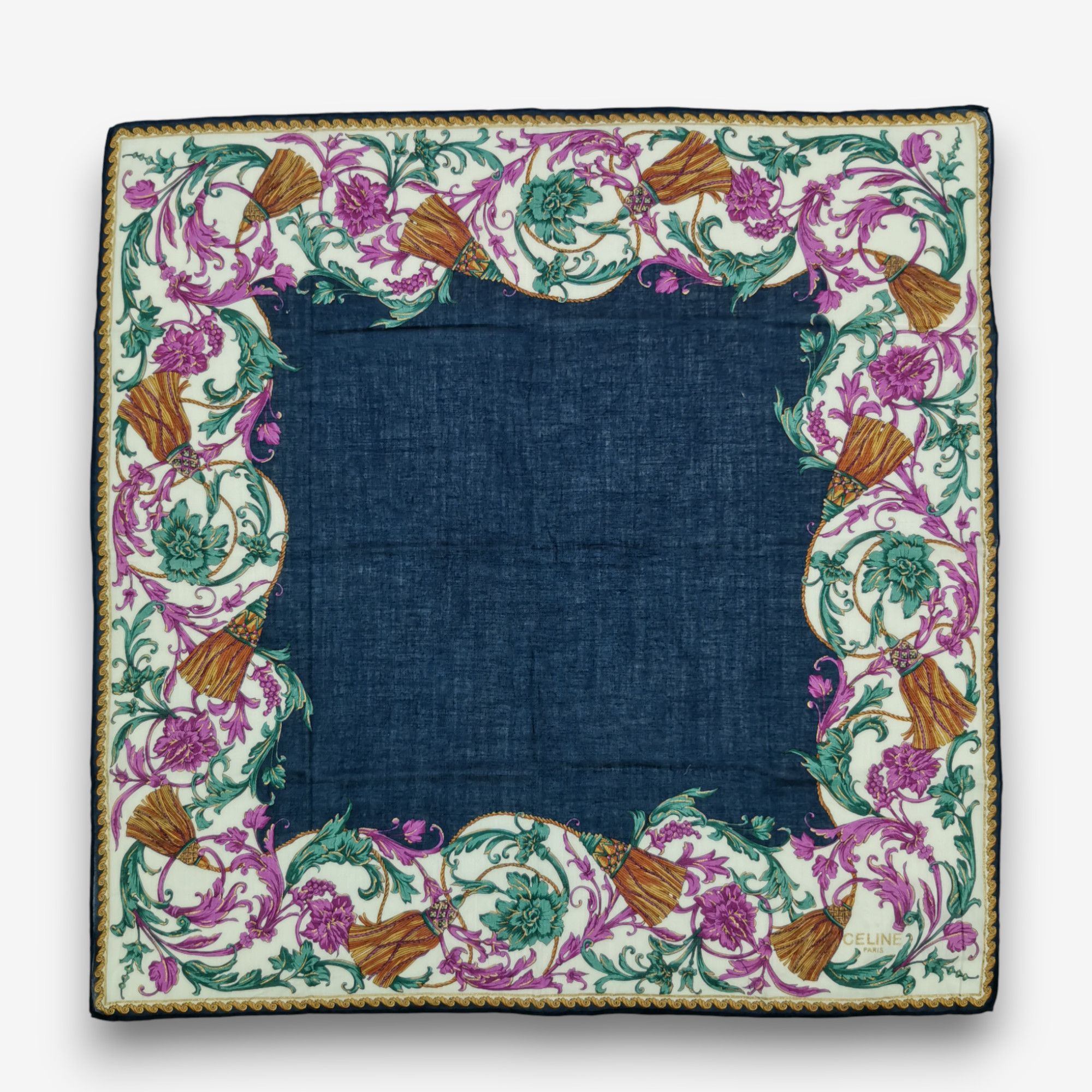 Celine Vintage Celine Handkerchief Pocket Square Bandana Size ONE SIZE - 1 Thumbnail
