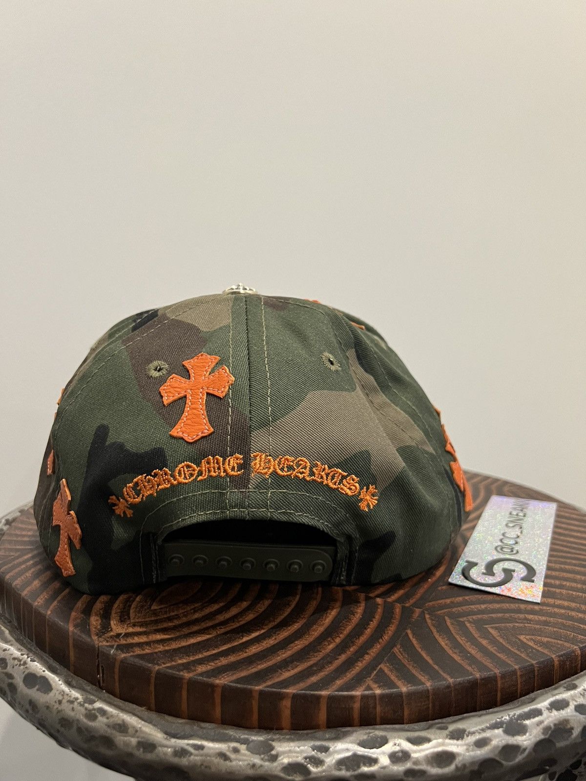 Chrome Hearts Chrome Hearts EXCLUSIVE Cross Patch Hat Camo