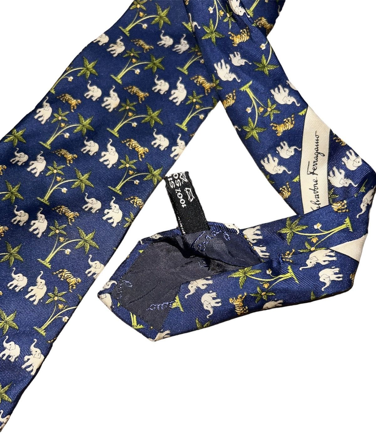 Salvatore Ferragamo Salvatore Ferragamo Tie Size ONE SIZE - 4 Thumbnail