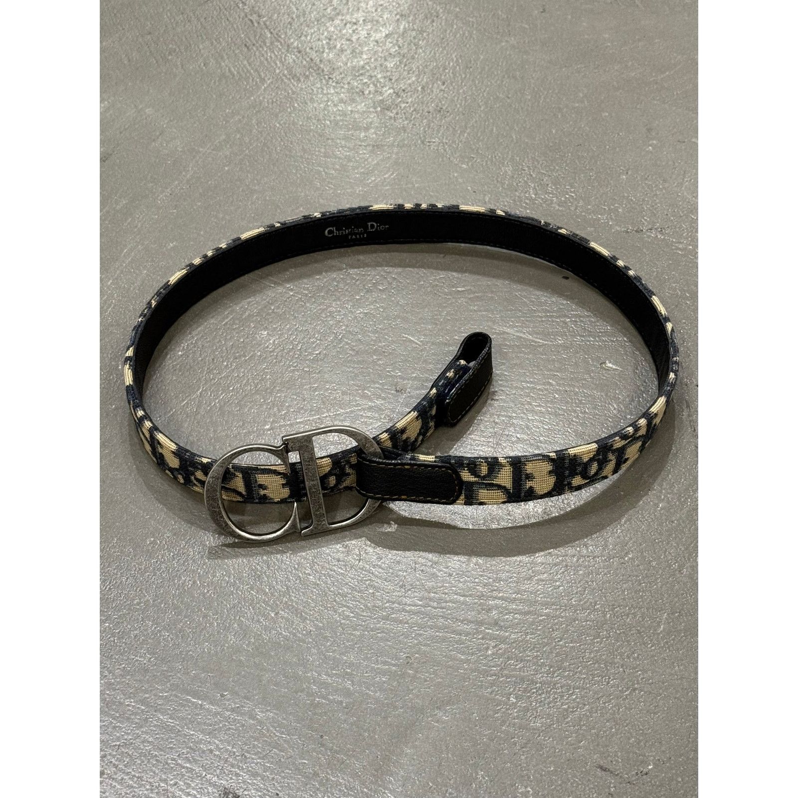 Dior 2000s Christian Dior by Galliano monogram belt Size ONE SIZE - 1 Thumbnail