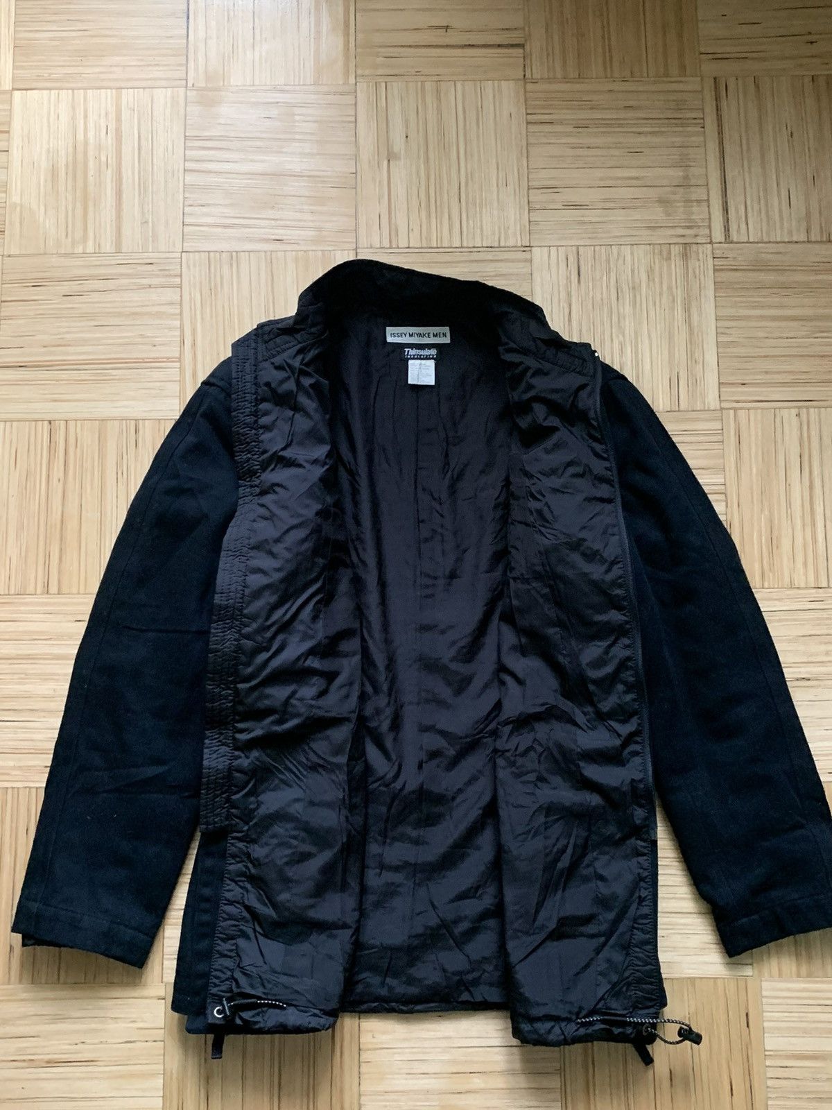 Issey Miyake aw2000 Issey Miyake Futuristic Ballistic Nylon X-Ray Jacket Size US M / EU 48-50 / 2 - 6 Thumbnail