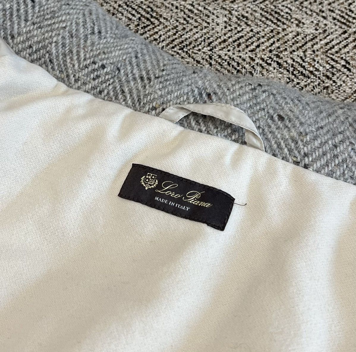 Loro Piana Loro Piana Cashmere Goose Down Padding Beige Vest Size US XL / EU 56 / 4 - 8 Thumbnail