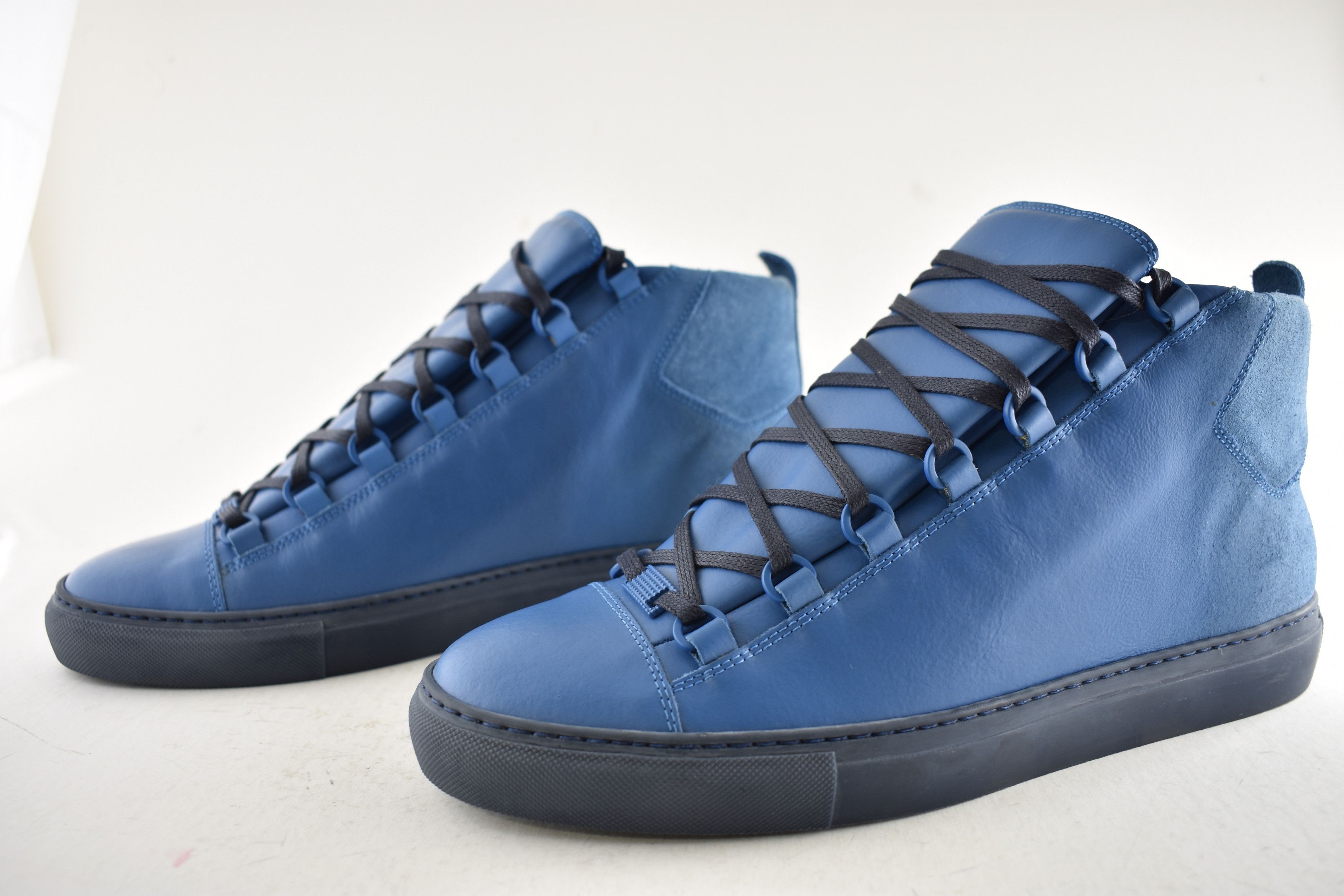 Balenciaga Arena Suede Spray Leather High Top Trainer Sneaker 43 10 Size US 10 / EU 43 - 9 Thumbnail