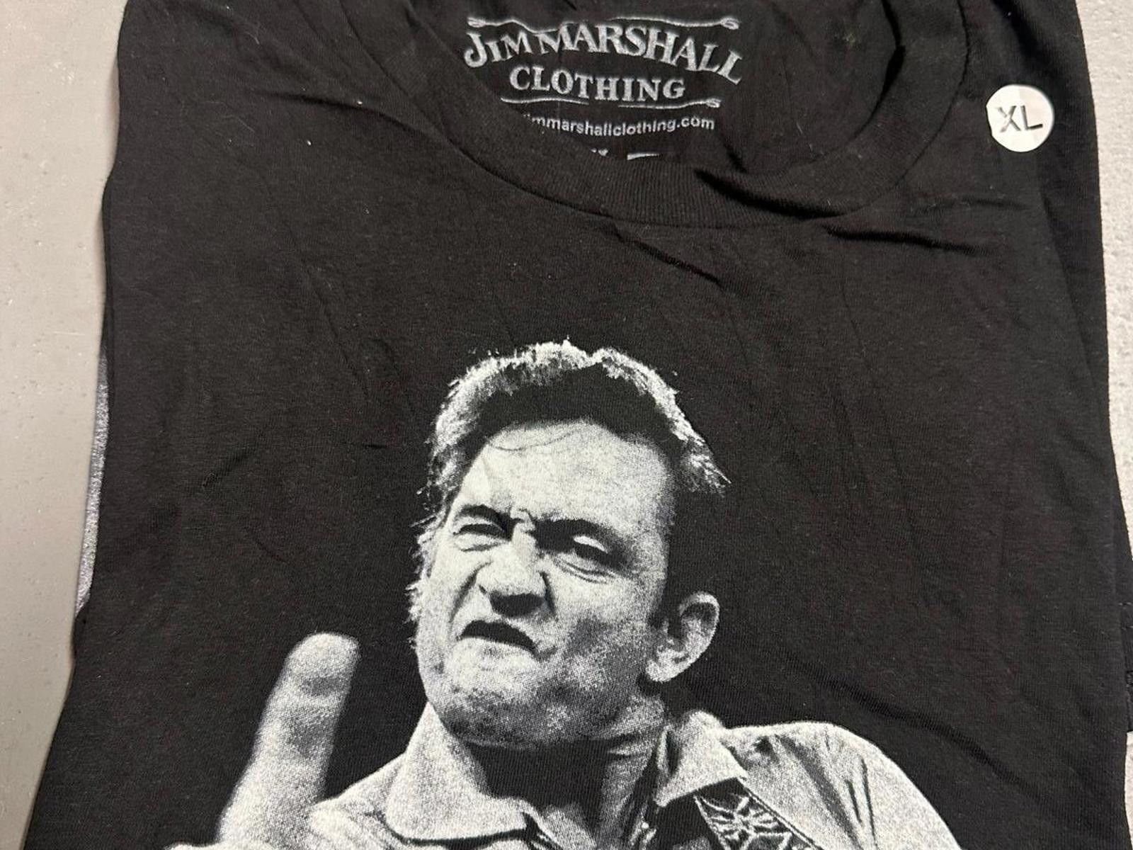Designer Johnny Cash Vintage Graphic Tee - XL Size US XL / EU 56 / 4 - 5 Thumbnail
