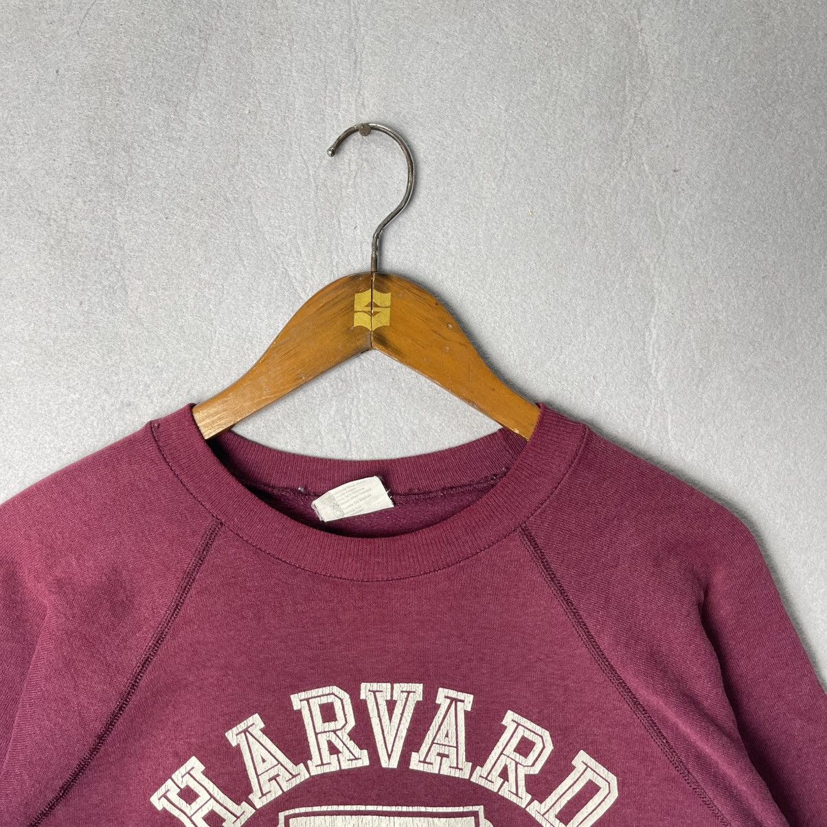 Hanes Vintage Harvard Crewneck Sweatshirt USA Size US L / EU 52-54 / 3 - 2 Thumbnail