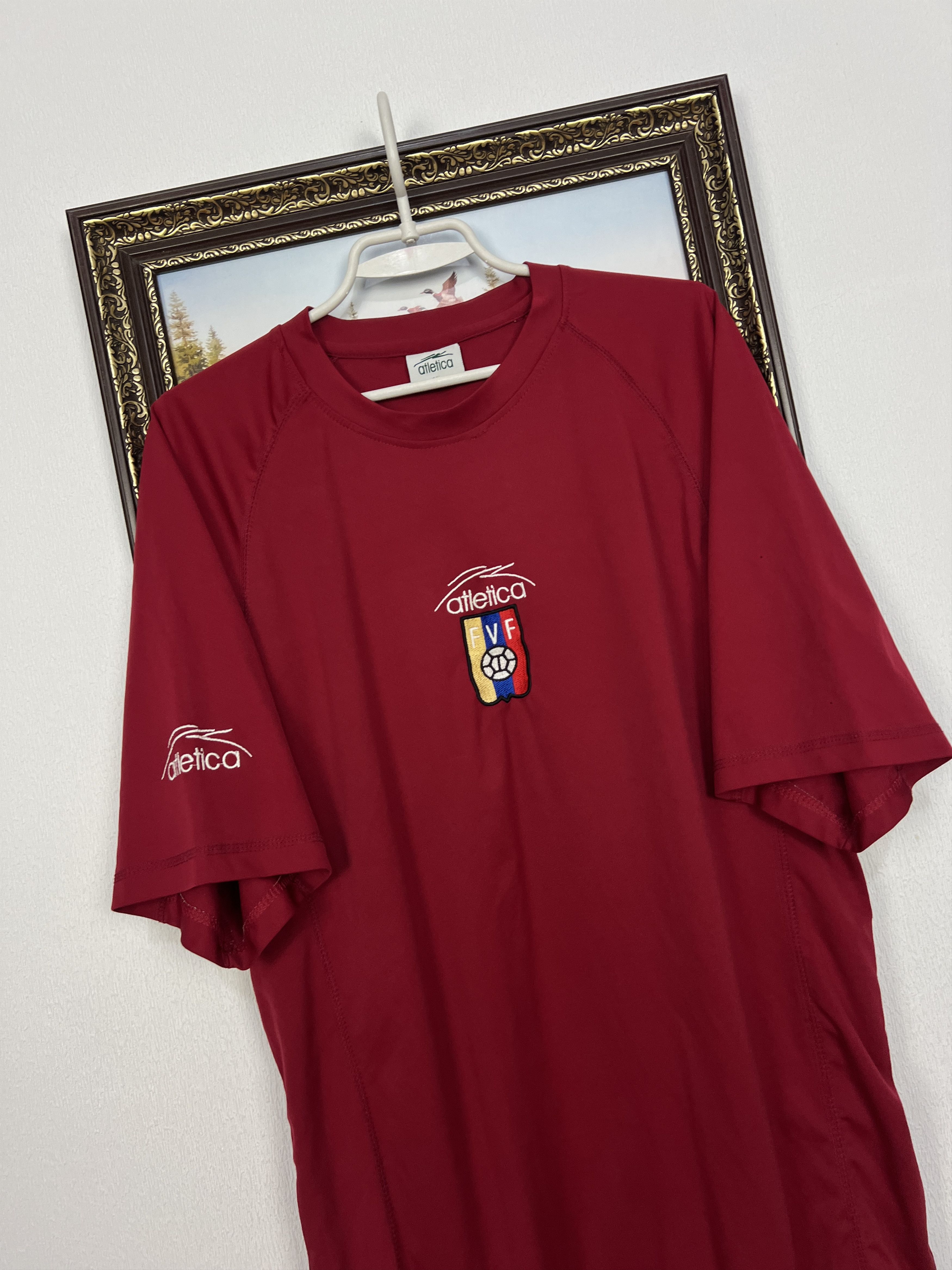Atletica Venezuela Home football shirt 2001 Soccer Atletica Jersey Size US XL / EU 56 / 4 - 4 Thumbnail