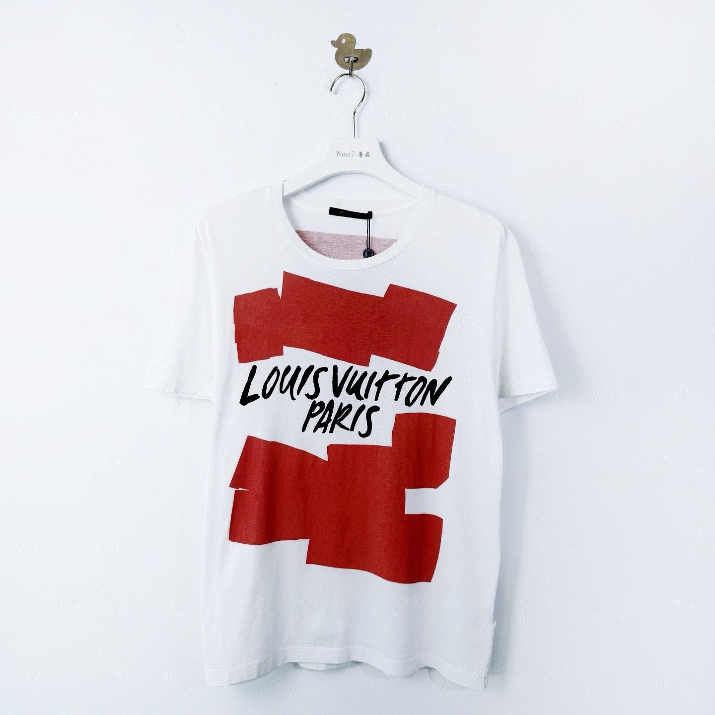 Louis Vuitton Louis Vuitton Logo Graphic T-Shirt US M Size US M / EU 48-50 / 2 - 1 Thumbnail