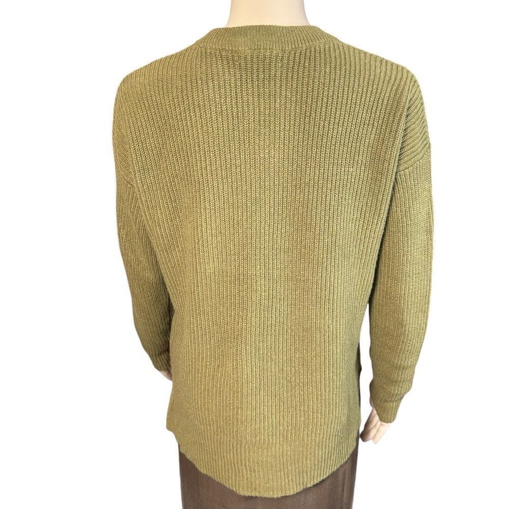 Madewell MADEWELL Patch Pocket Olive Sweater Size XS Size XS / US 0-2 / IT 36-38 - 5 Thumbnail