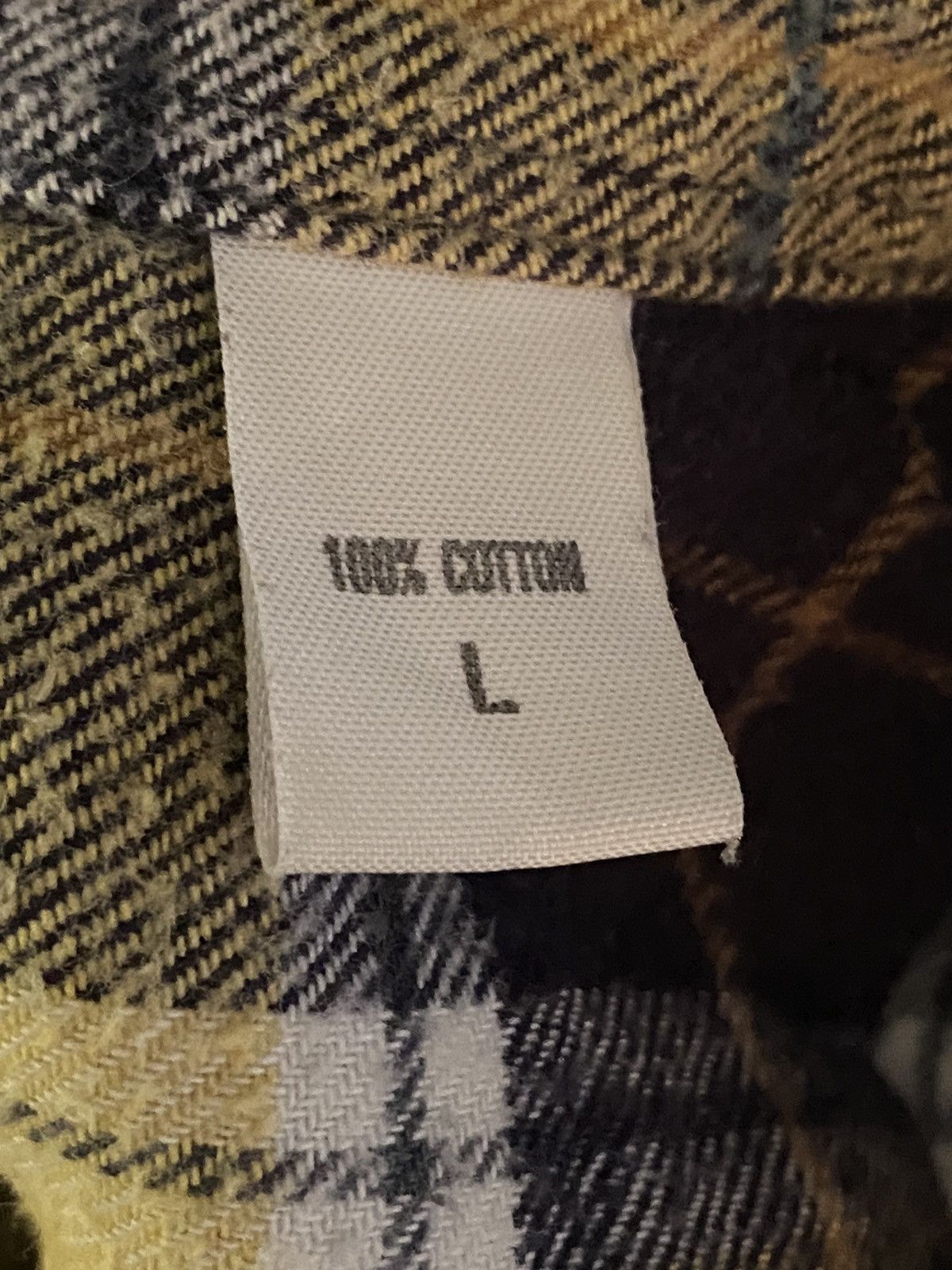 Yves Saint Laurent Flannel YSL Shirt Cotton Soft Size US L / EU 52-54 / 3 - 8 Thumbnail