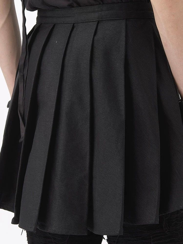 Professor.E Troublewaters ActVI waxed wrap skirt Size 28" / US 6 / IT 42 - 2 Thumbnail