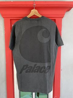 Palace Palace World Tour T-shirt Grey Marl Size Medium, DS BRAND